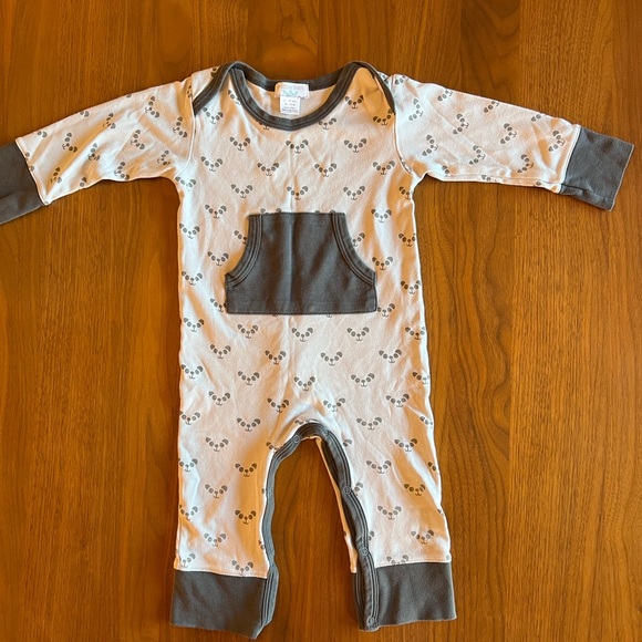 Feather Baby One Piece Pajama - Picture 2 of 4